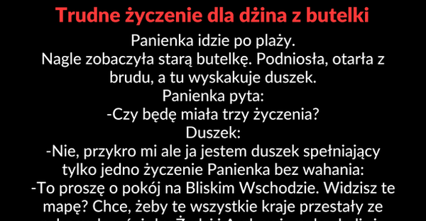Trudne życzenie 