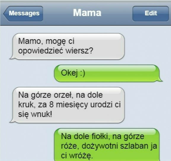 Wiersz o wnuku 