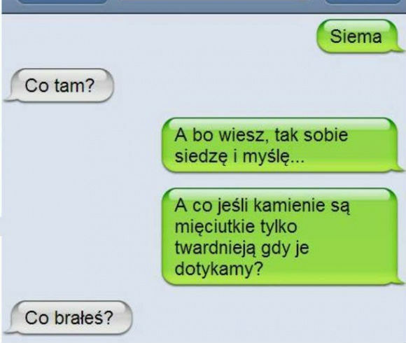 Męczy go to od dawna 