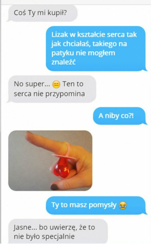Nietypowy lizak