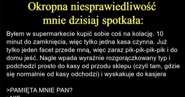 Okropna niesprawiedliwość 