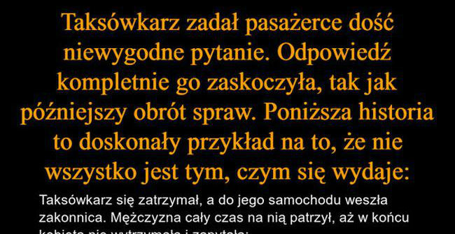 Taksówkarz i zakonnica 