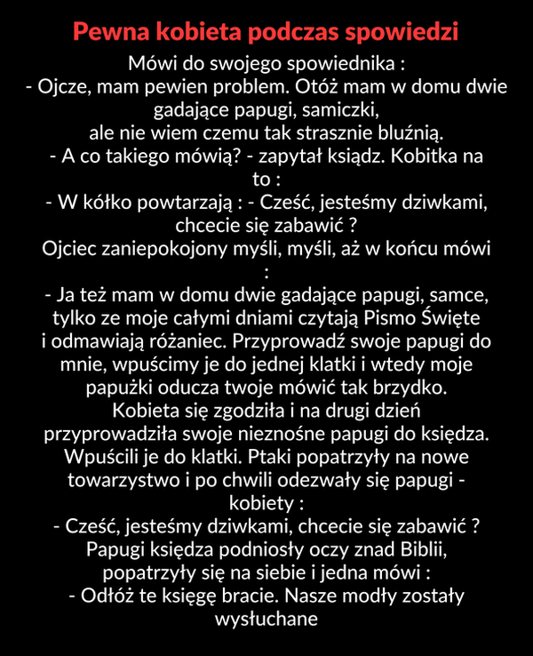Bluźniące papużki 