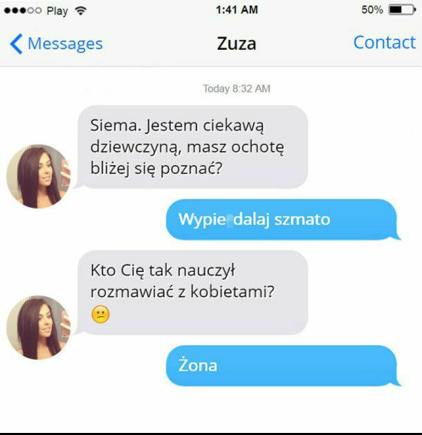 Kto go tak nauczył...?