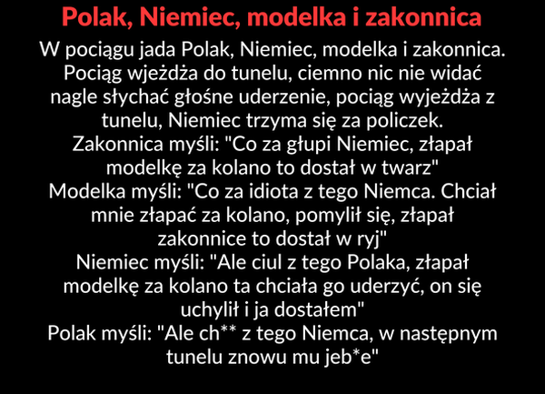 Ciekawa sytuacja w pociągu 