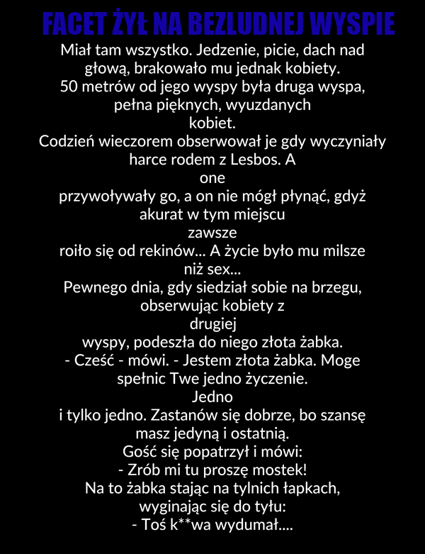 Jedno życzenie 