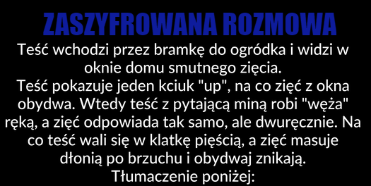 Zaszyfrowana rozmowa