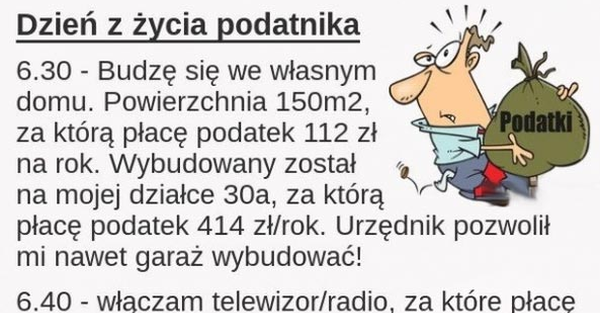 Dzień z życia podatnika 