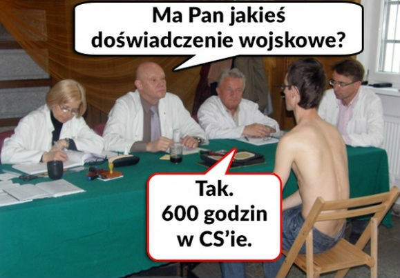 Doświadczenie wojskowe 