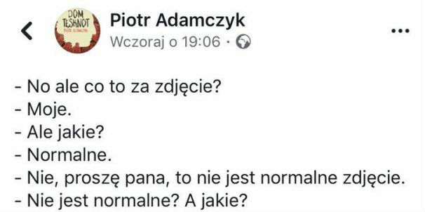 Za wesołe zdjęcie
