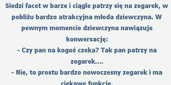 Nowoczesny zegarek 