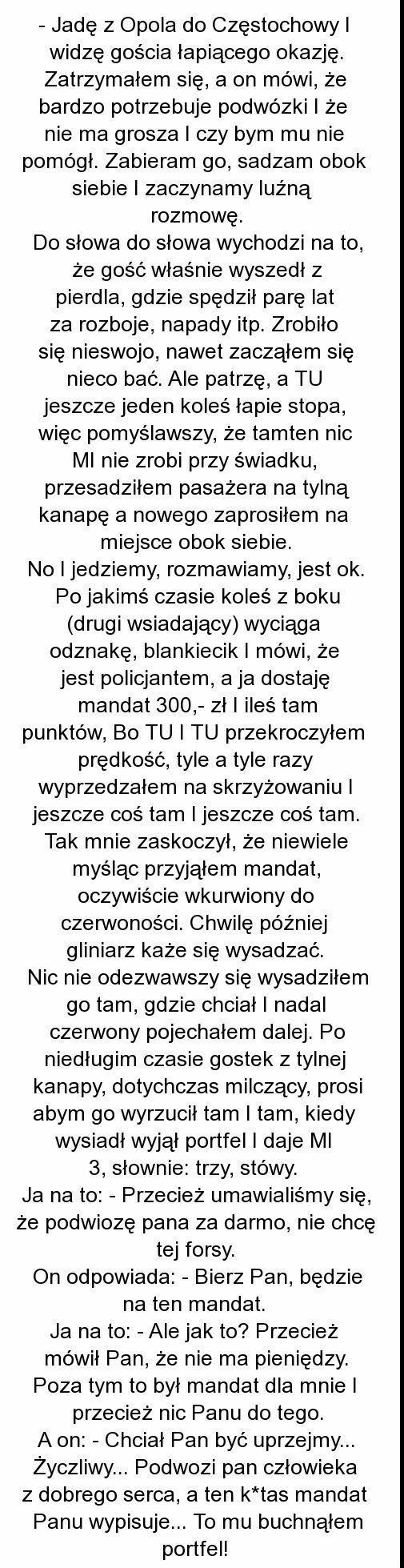 Nietypowi autostopowicze 