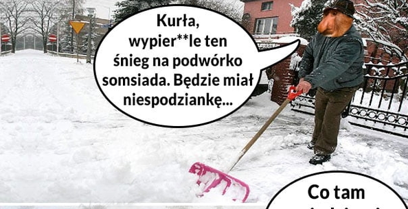 Zima z somsiadami