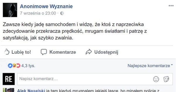 Wyznanie kierowcy 