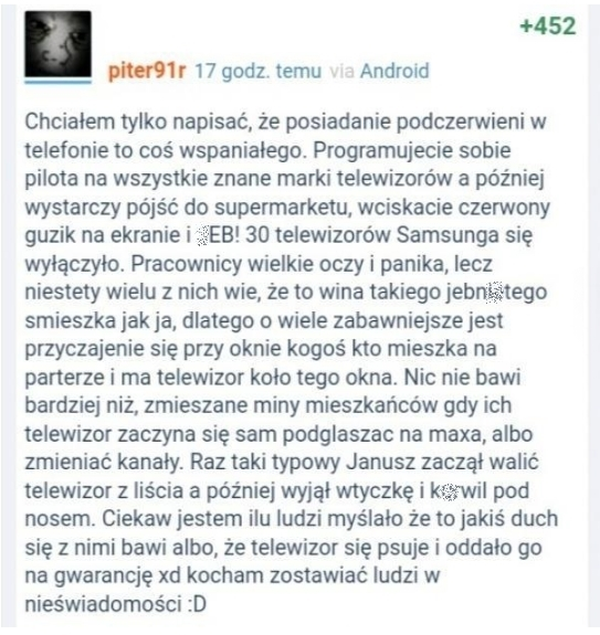 Niezły troll 