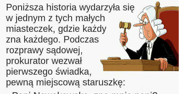 Tymczasem w sądzie...