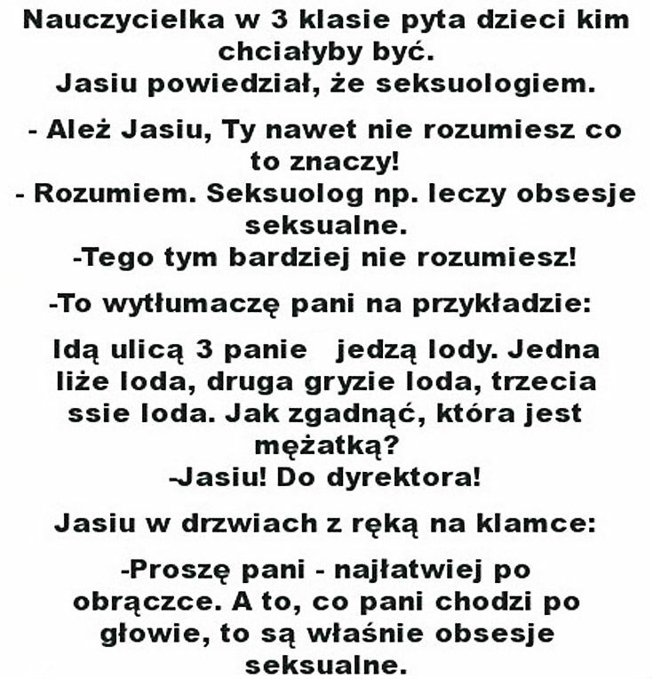 Głodnemu chleb na myśli 