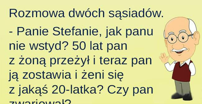 Rozmowa dwóch sąsiadów