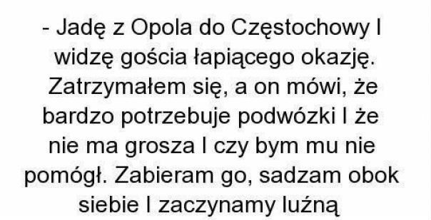 Dziwni autostopowicze