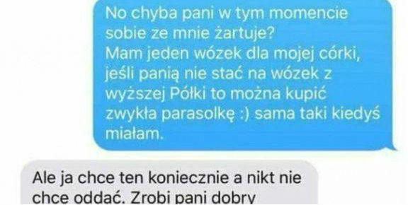 Dej mi za darmo ten wózek