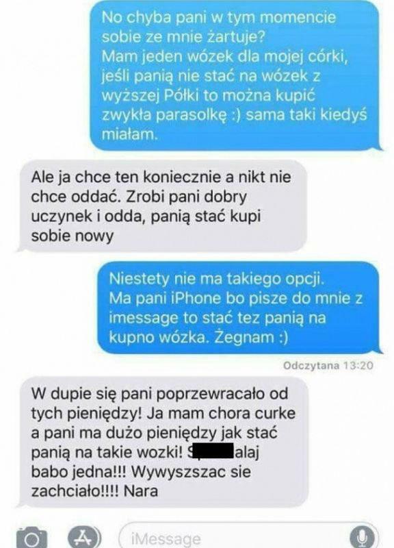 Dej mi za darmo ten wózek