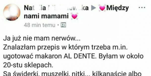 Problemy z al dente