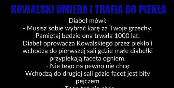 Kara za grzechy, której nikt by nie chciał... 