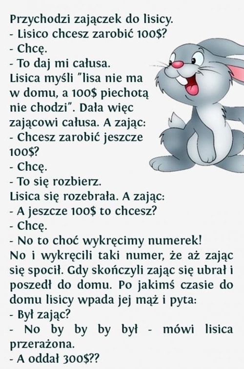 Cwany zajączek 
