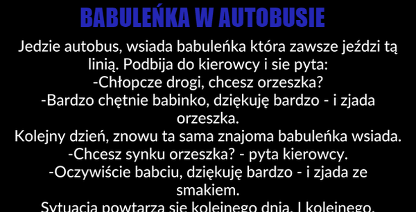 Babuleńka i pyszne orzeszki 