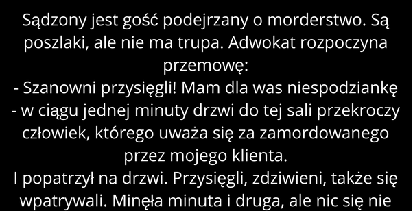 Spostrzegawczość to podstawa 