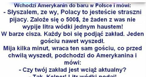 Polacy mają to we krwi 