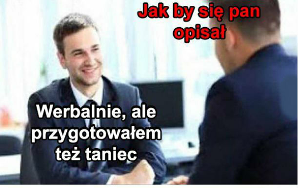 Oryginalna autoprezentacja