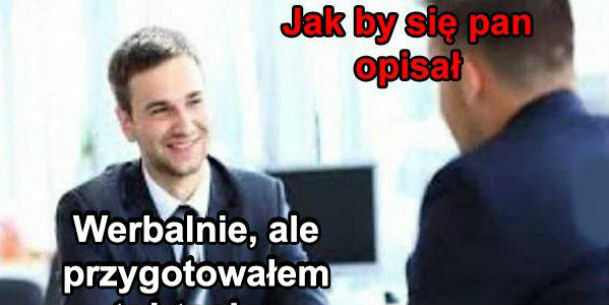 Oryginalna autoprezentacja