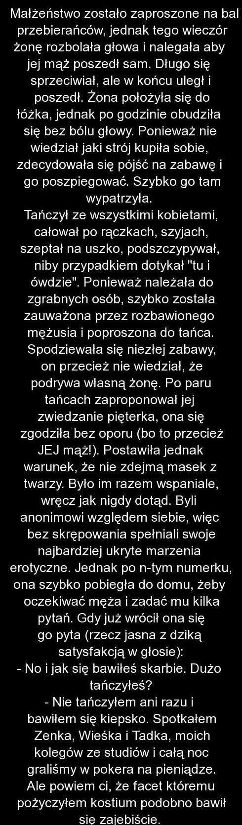 Niezapomniany bal przebierańców
