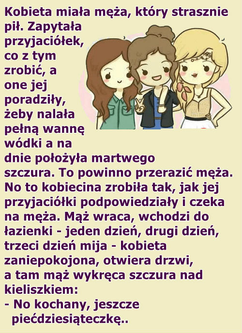 Sposób na męża alkoholika 