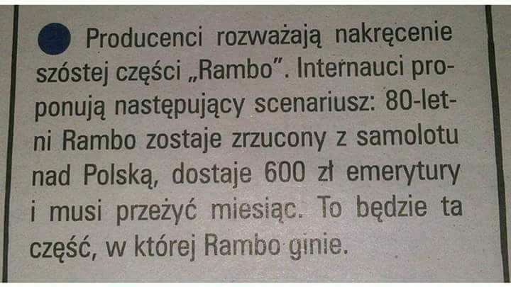 Rambo w Polsce 