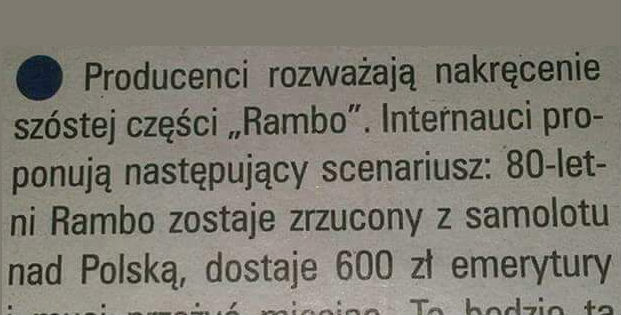 Rambo w Polsce 