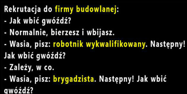 Specjaliści poszukiwani 