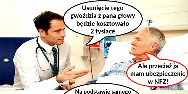 Z NFZ tak jest...