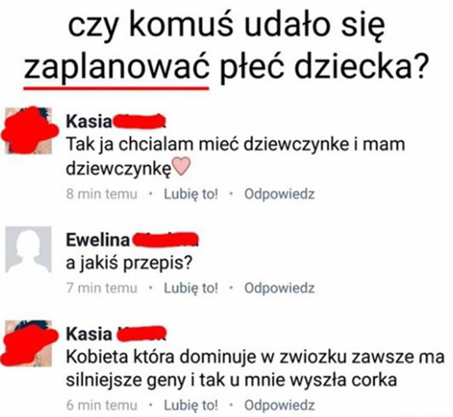 Jak zaplanować płeć dziecka