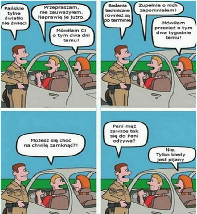 Nikt nie pomoże tak jak żona 