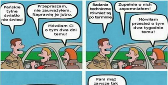 Nikt nie pomoże tak jak żona 