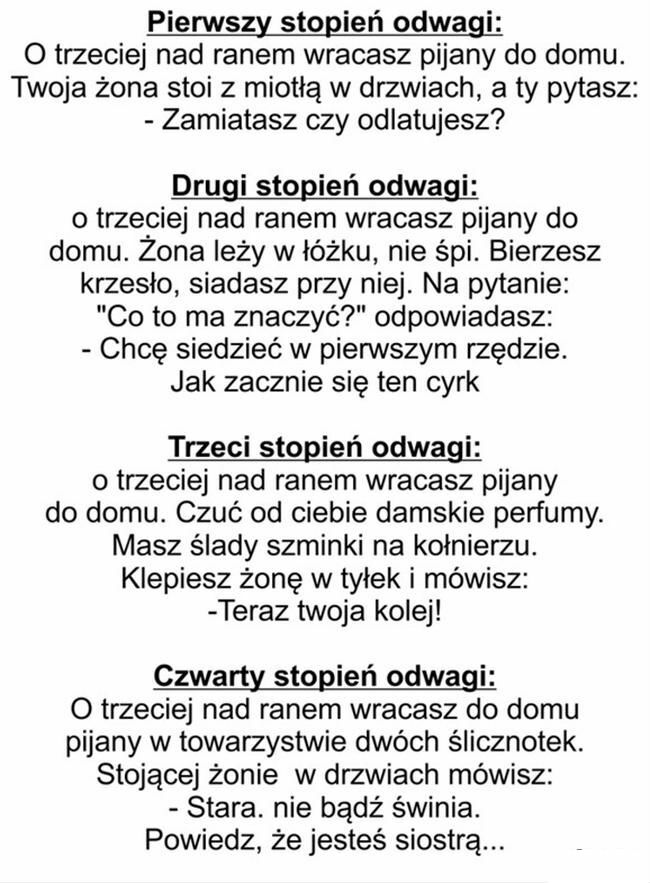 Cztery stopnie odwagi 