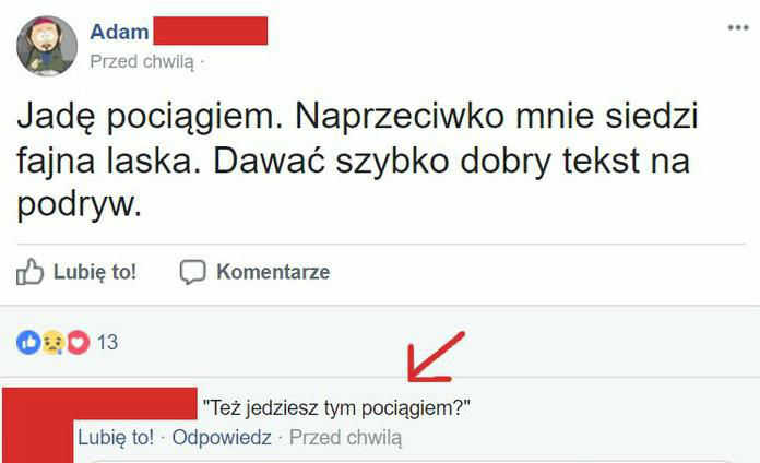 Dobry tekst na podryw 