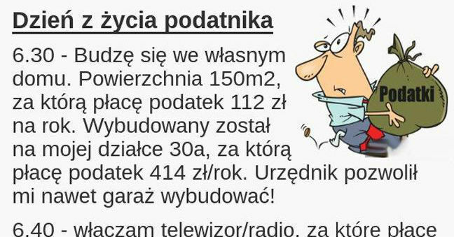 Dzień z życia podatnika