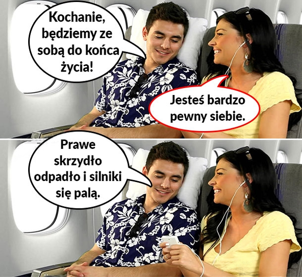 Pewny siebie facet 