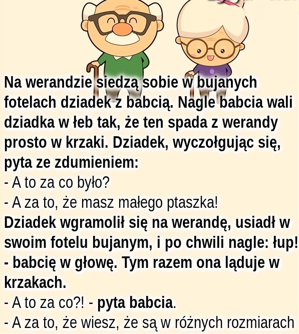 Dziadek się wkurzył 