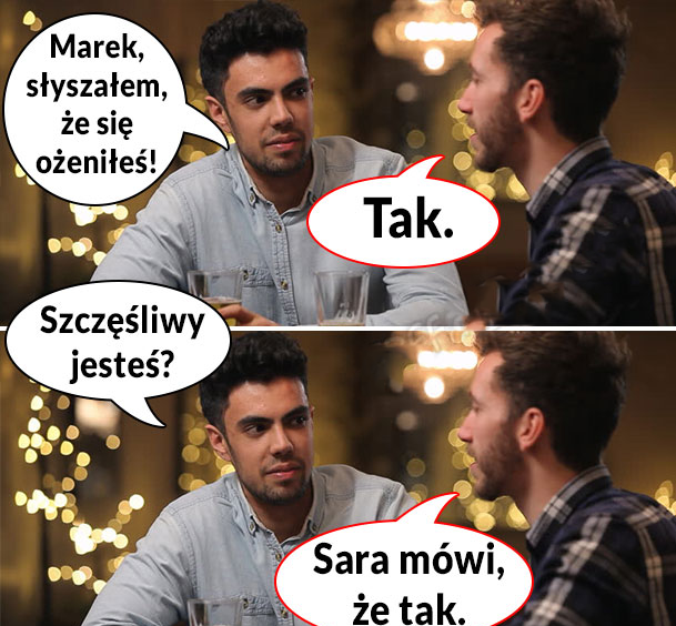 Szczęśliwy w małżeństwie? 