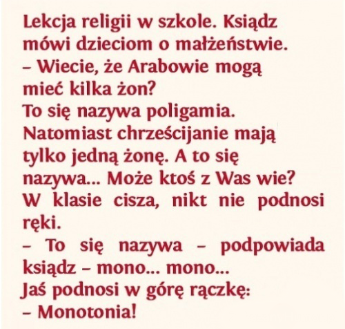 Jasiu dobrze mówi
