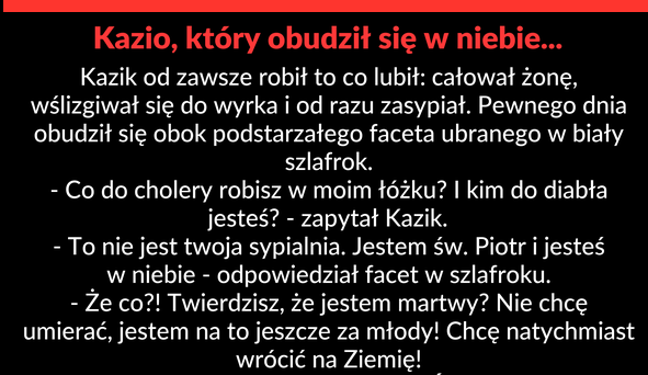 Kazio w niebie 
